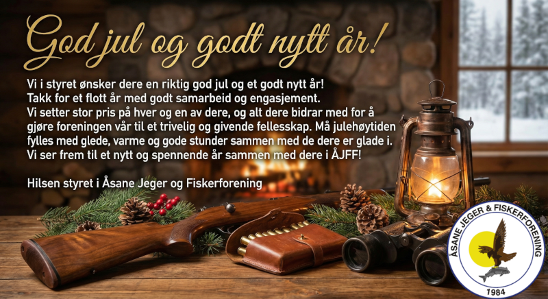 Jule- og Nyttårshilsen fra Styret 2025